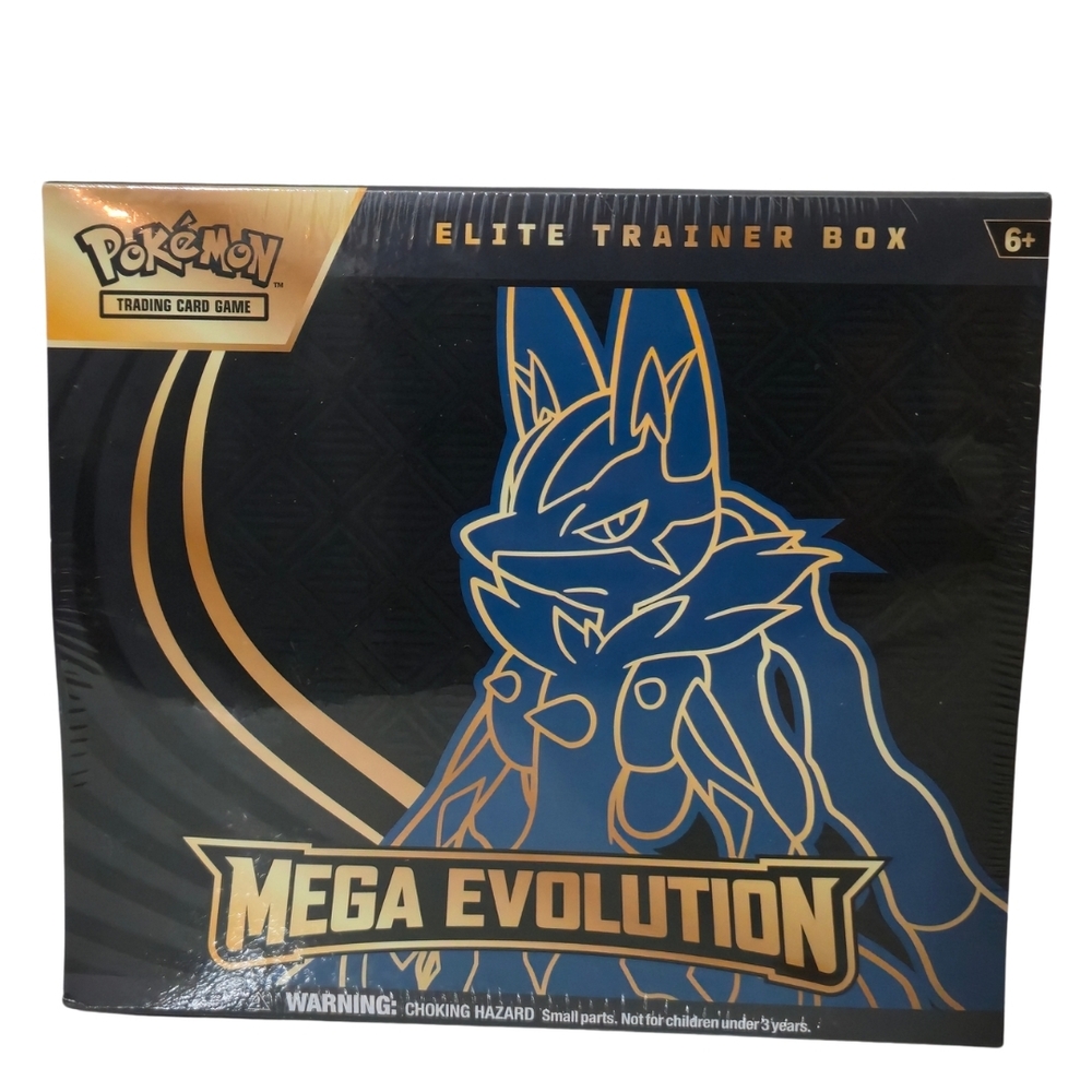 Pokemon Mega Evolution Elite Trainer Box - Black and Gold